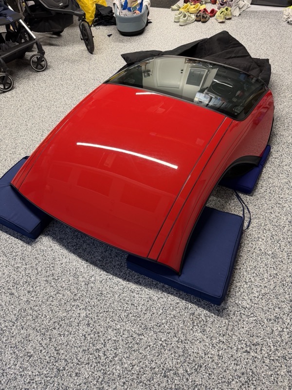 Hardtop full view from above