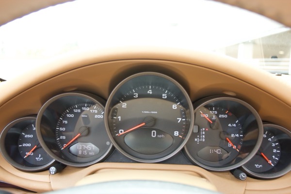 Instrument cluster showing approximately 137,451 miles