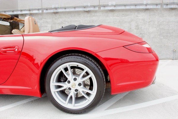 Rear wheel showing brake rotor